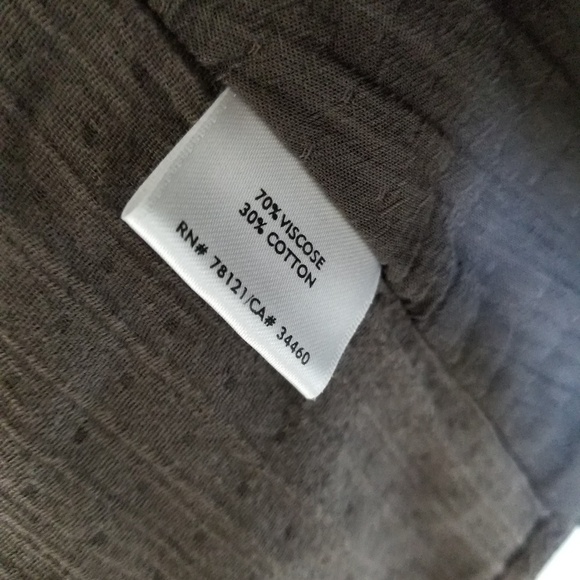 Eileen Fisher Gray Brown Open Front Blazer Medium - Picture 5 of 5